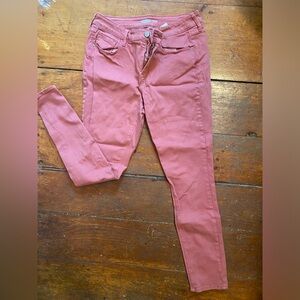 Old Navy pink jeans